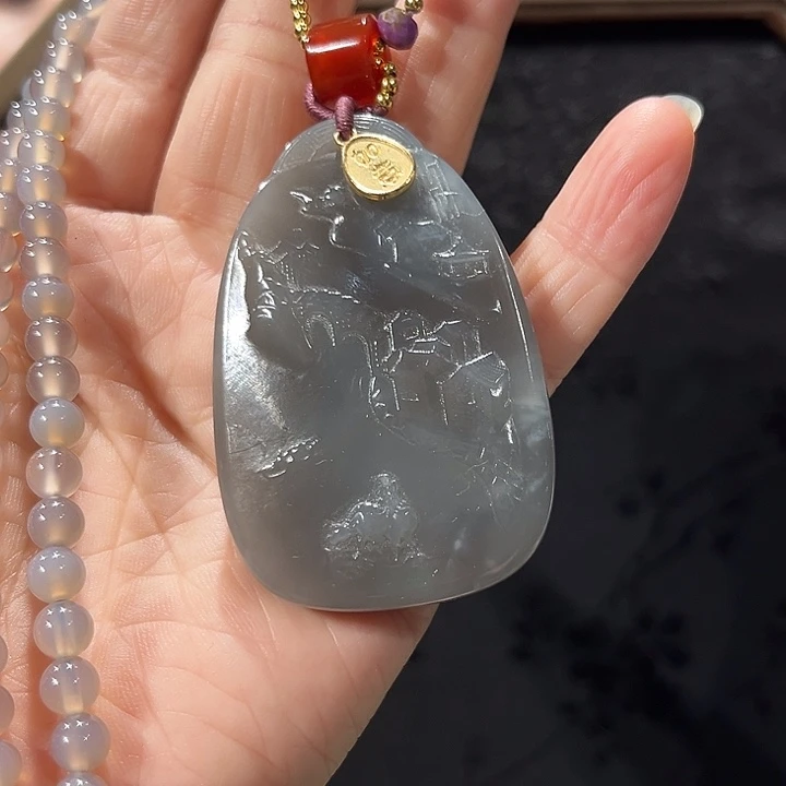 颈饰未镶嵌和田玉