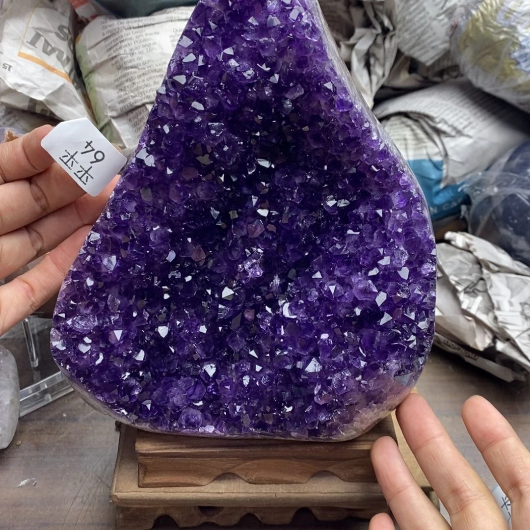 未镶嵌珠宝半成品紫晶