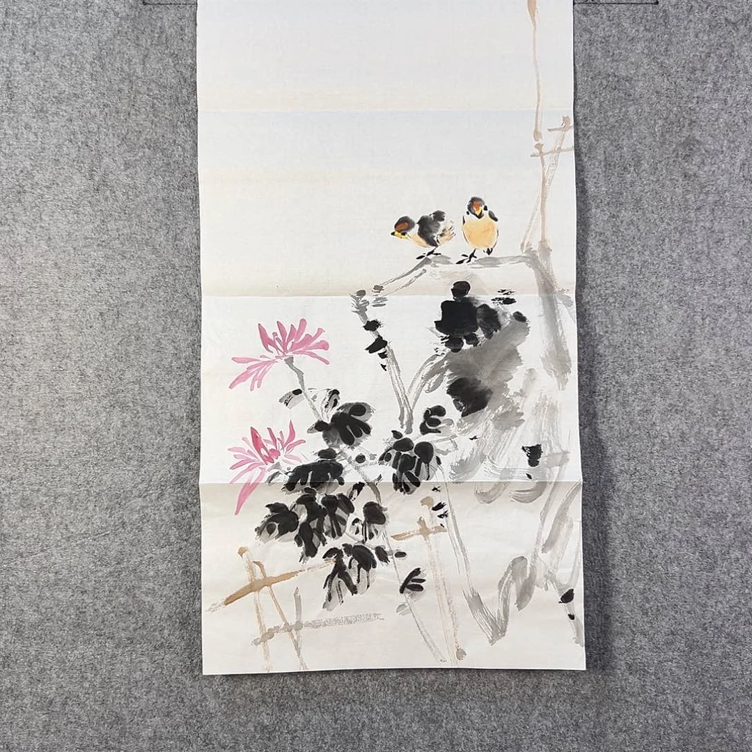 国画188 花鸟在此鸣叫的日子