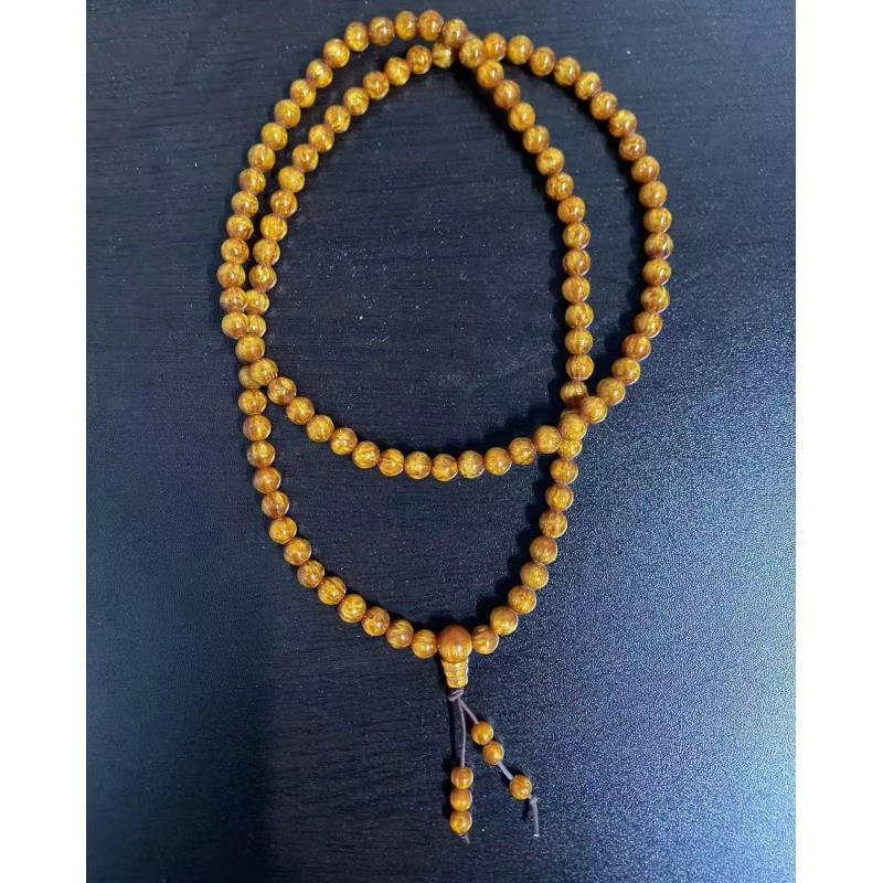 T070 精品金丝菩提108颗A