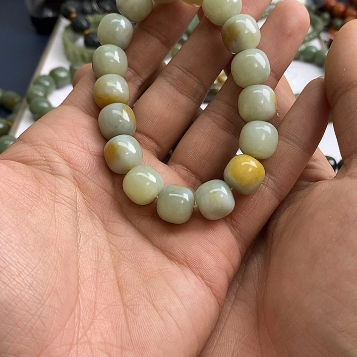 未镶嵌透闪石质玉珠宝奇石暖*生