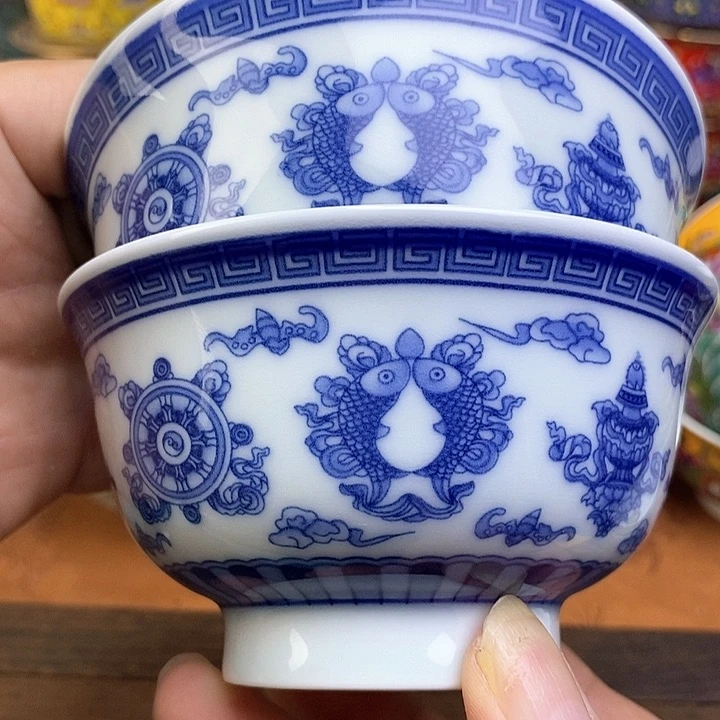 景德镇陶瓷藏式茶碗