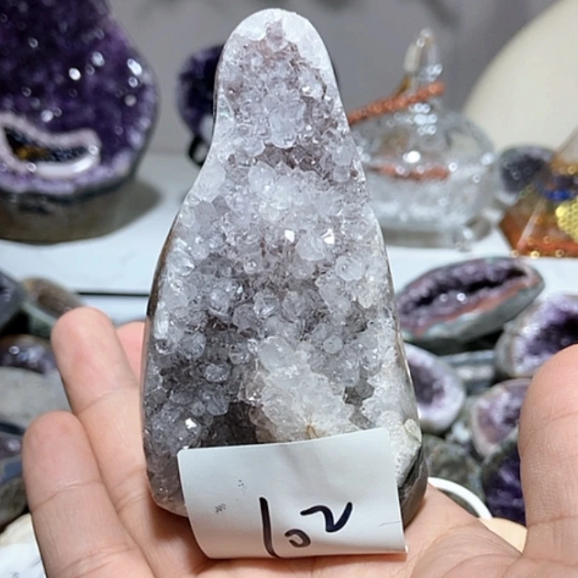 【闪购商品】8888未镶嵌紫晶水晶未镶嵌7