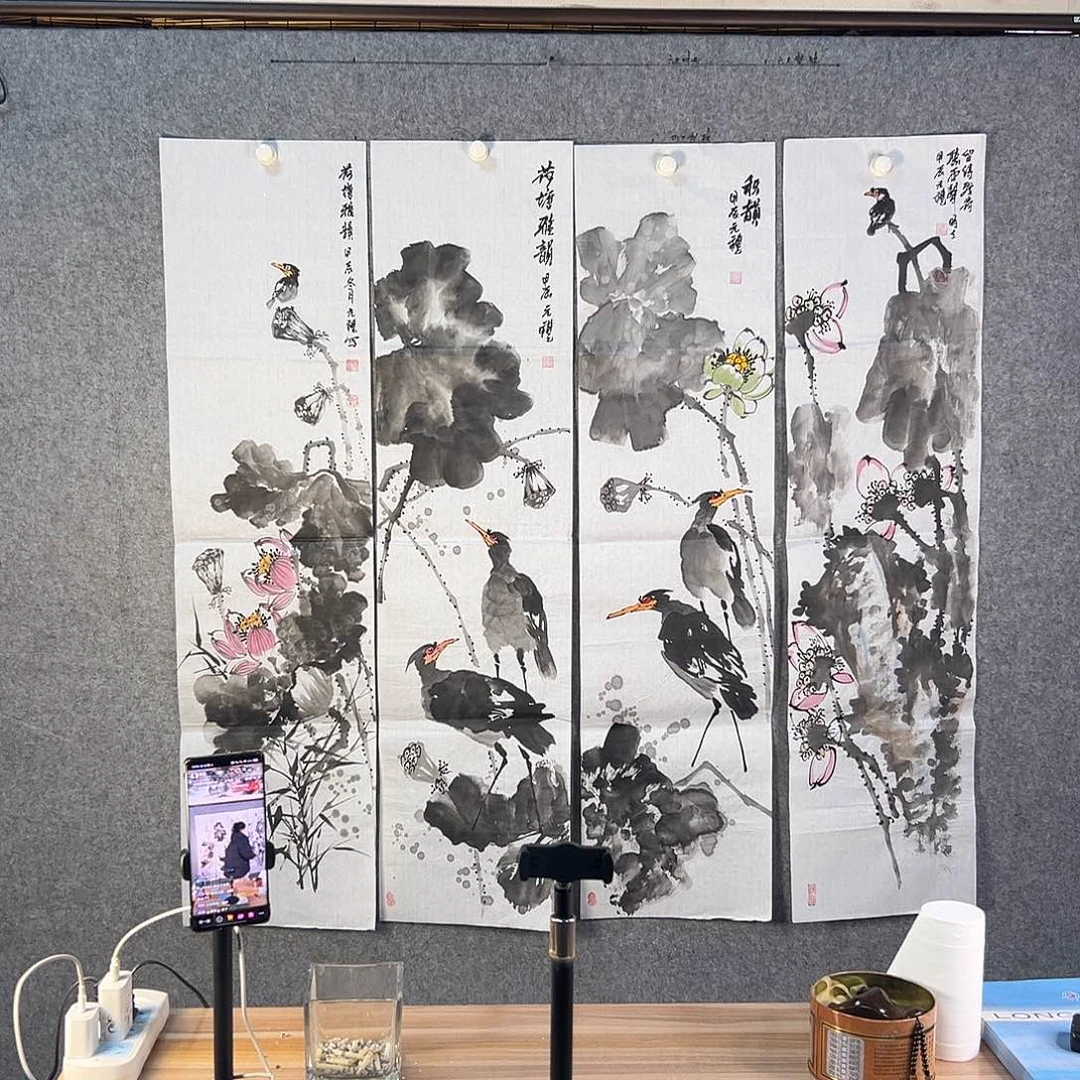 国画769 牡丹花是世界著名花卉