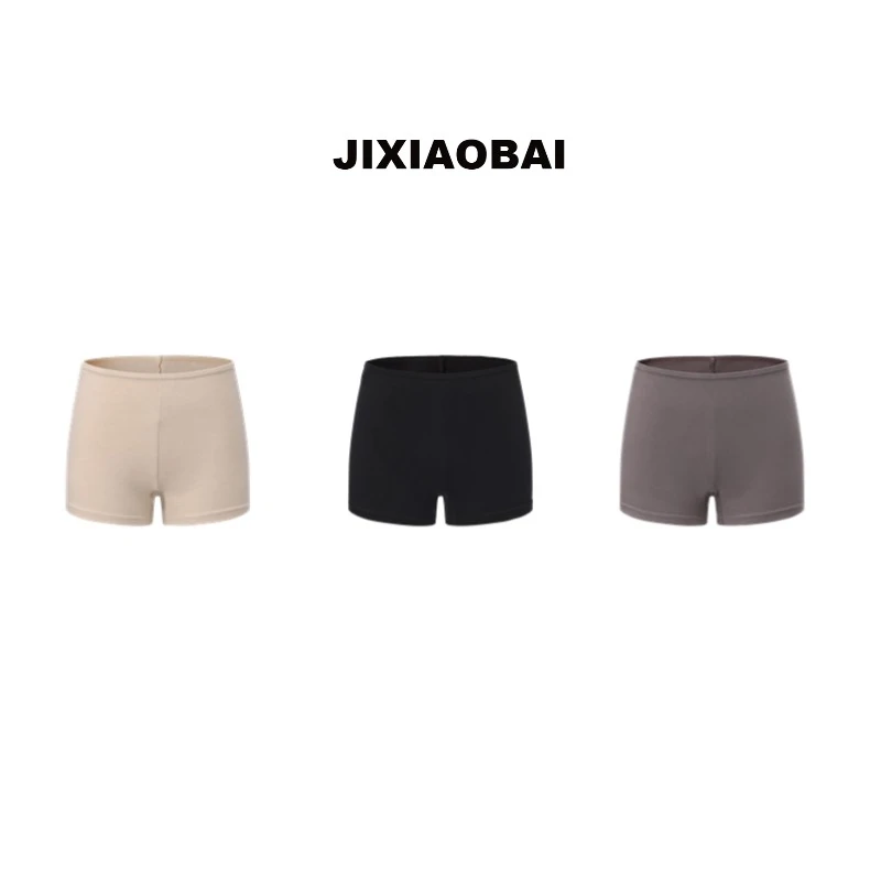 纪小白【打底款】精裁莱赛尔石墨烯打底短裤亲肤保暖舞蹈瑜伽普拉提