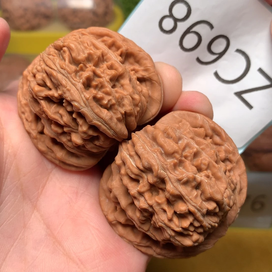 文玩核桃把件汉高楼44