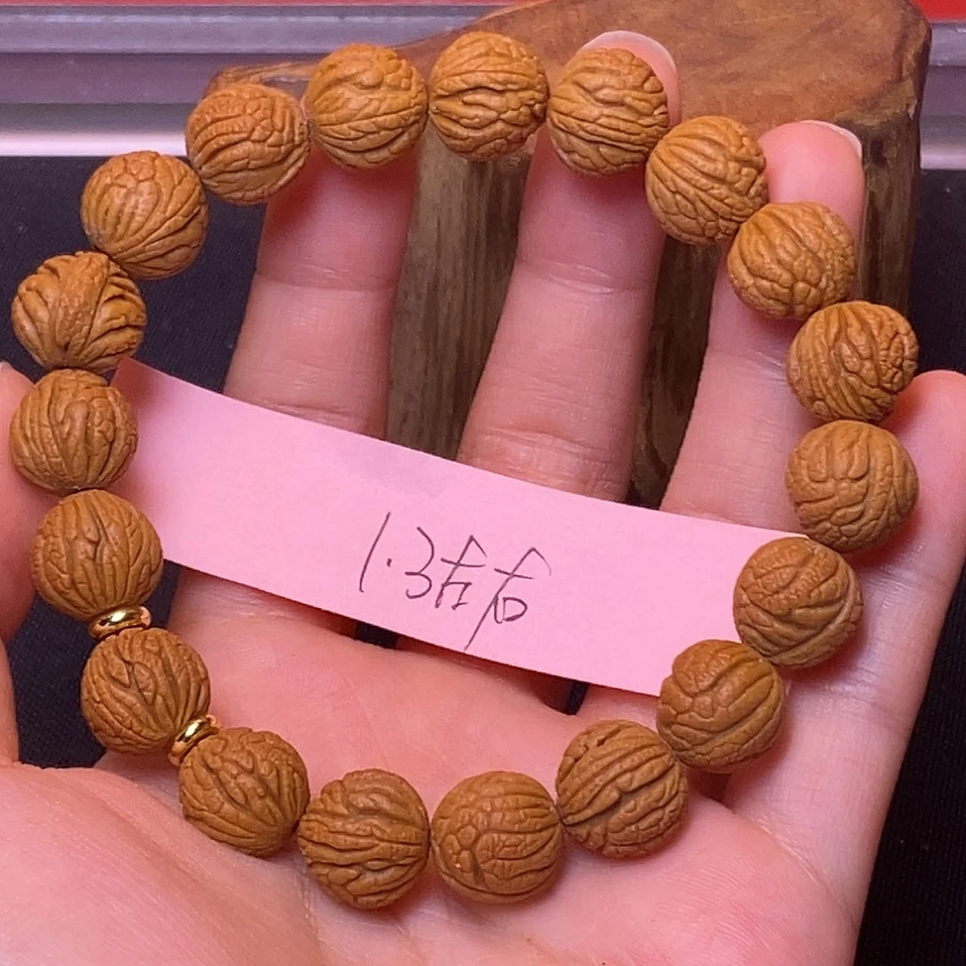 桃核手串秦岭龙纹桃核1