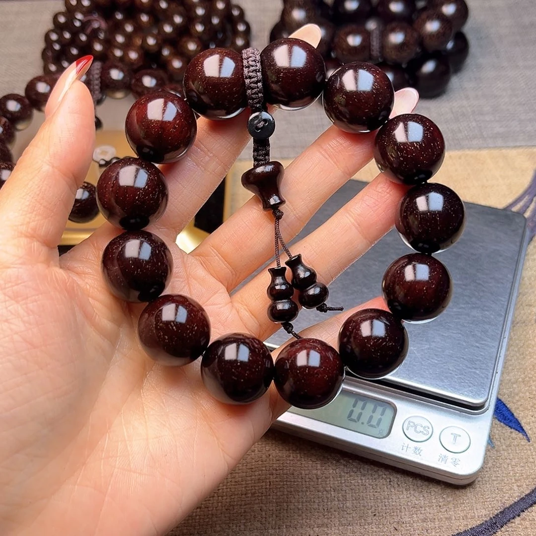 檀香紫檀（小叶紫檀）1.8 13颗满天星