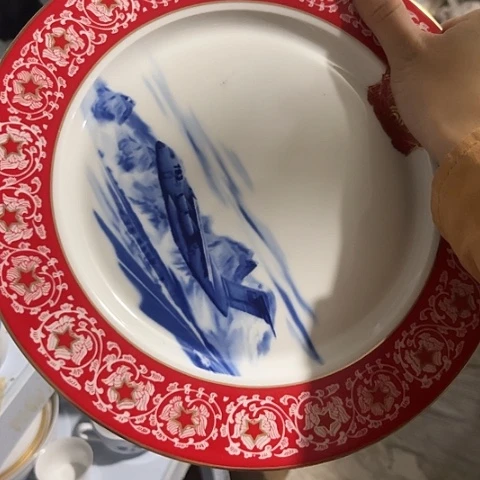 陶瓷10寸盘一个陶瓷
