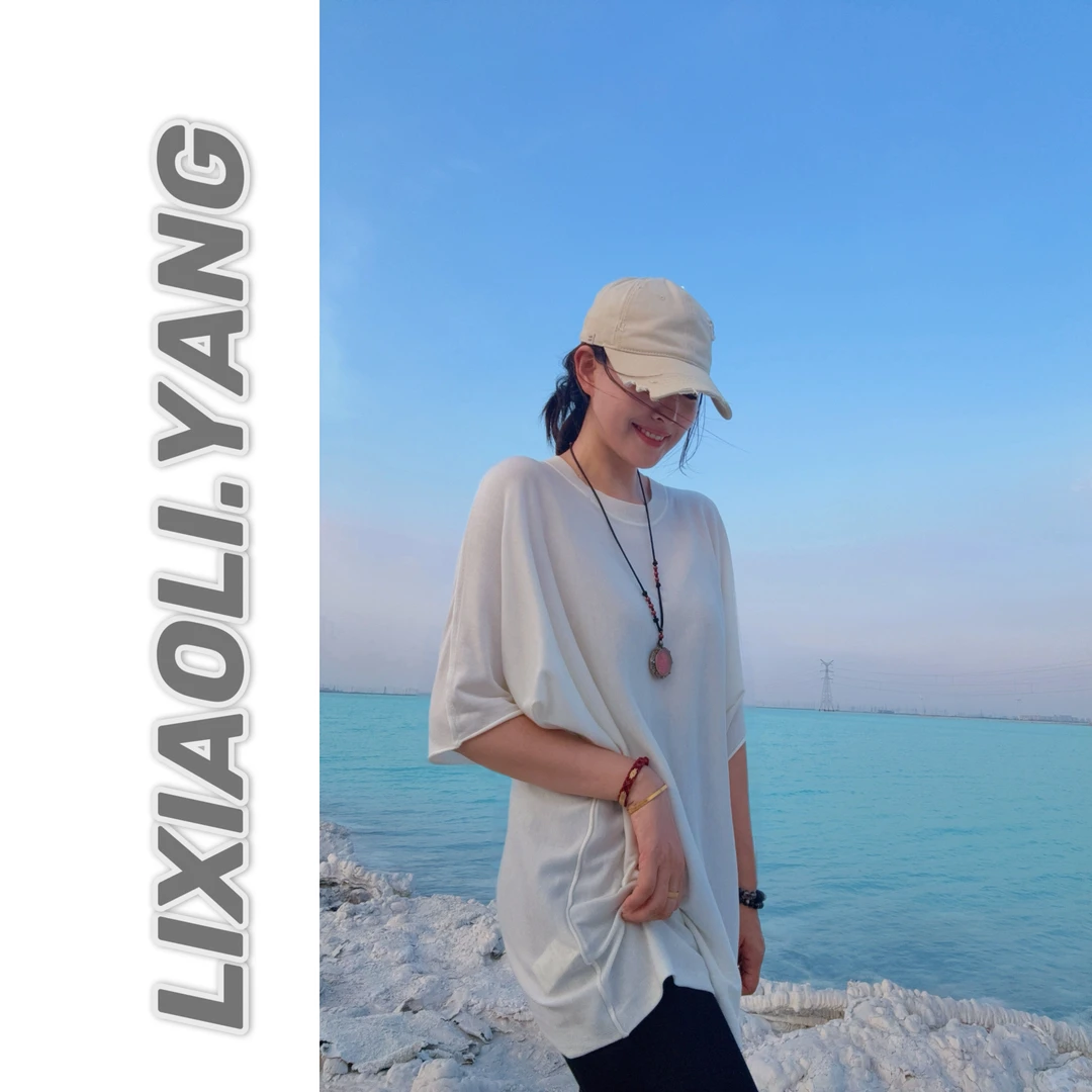 高奢线ROW风老钱松弛感反针织空气感针织衫慵懒高级