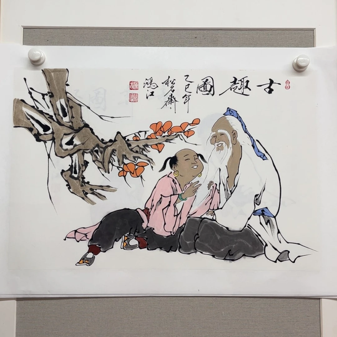 国画陈鸿江老师作品