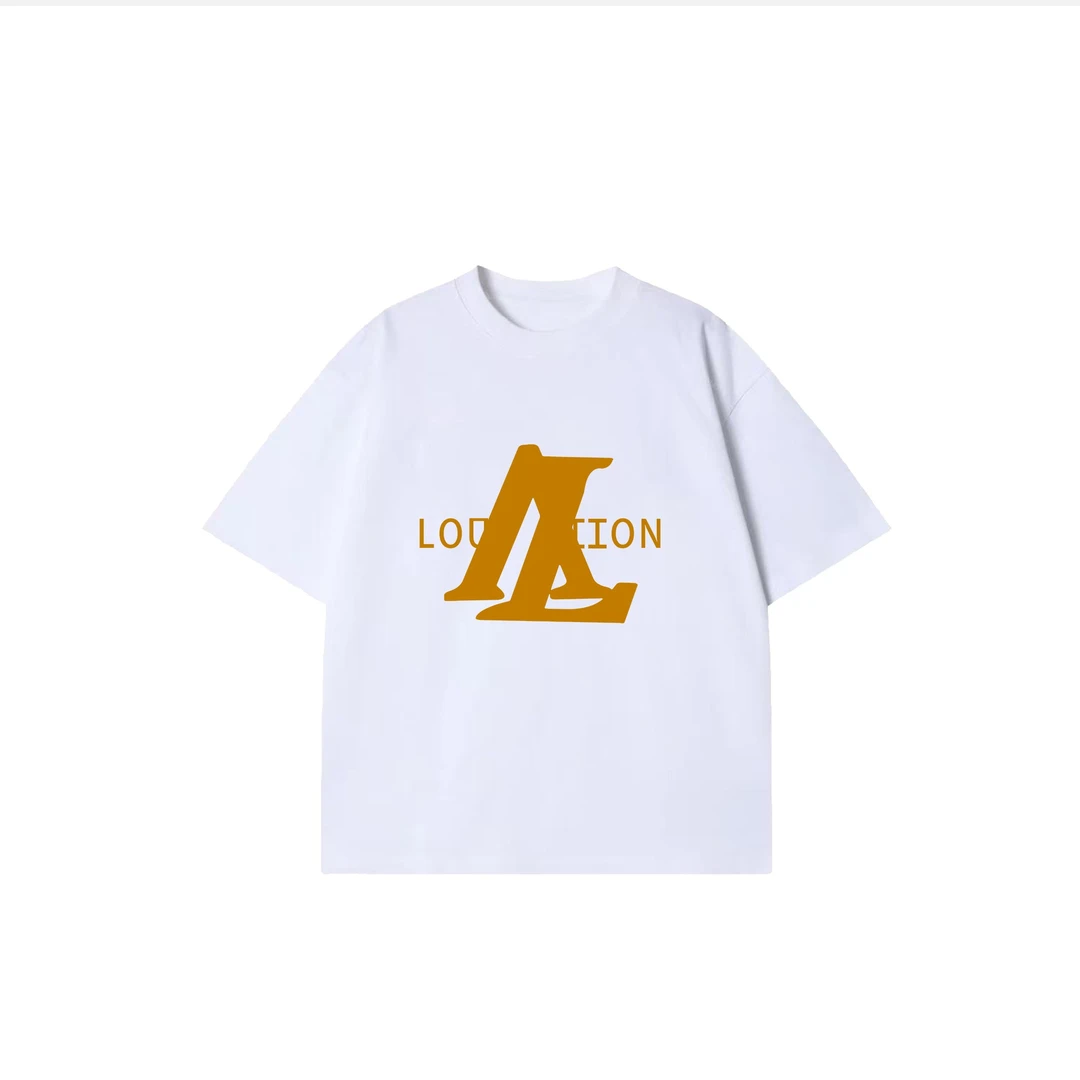 2025wj280克纯棉T恤小众设计师潮牌时尚夏季圆领宽松#6349