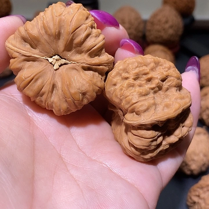把件文玩核桃42金蟾聚宝盆