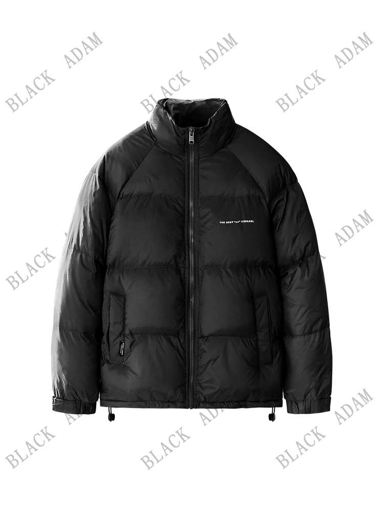 面包服立领拉链款羽绒服潮流轻奢大牌男款时尚休闲保暖秋冬外套