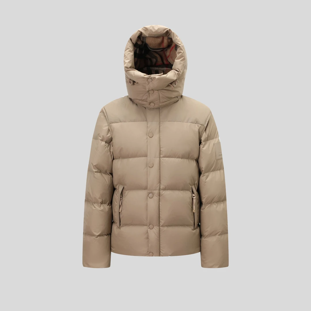 【刘亦菲菲】可拆卸袖子冬季情侣款羽绒服4010