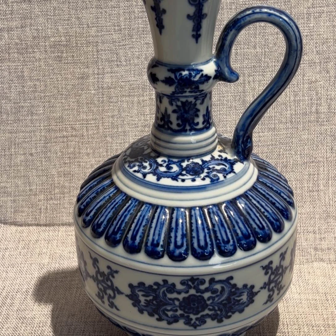 卡***特青花瓷器的瓷器123456