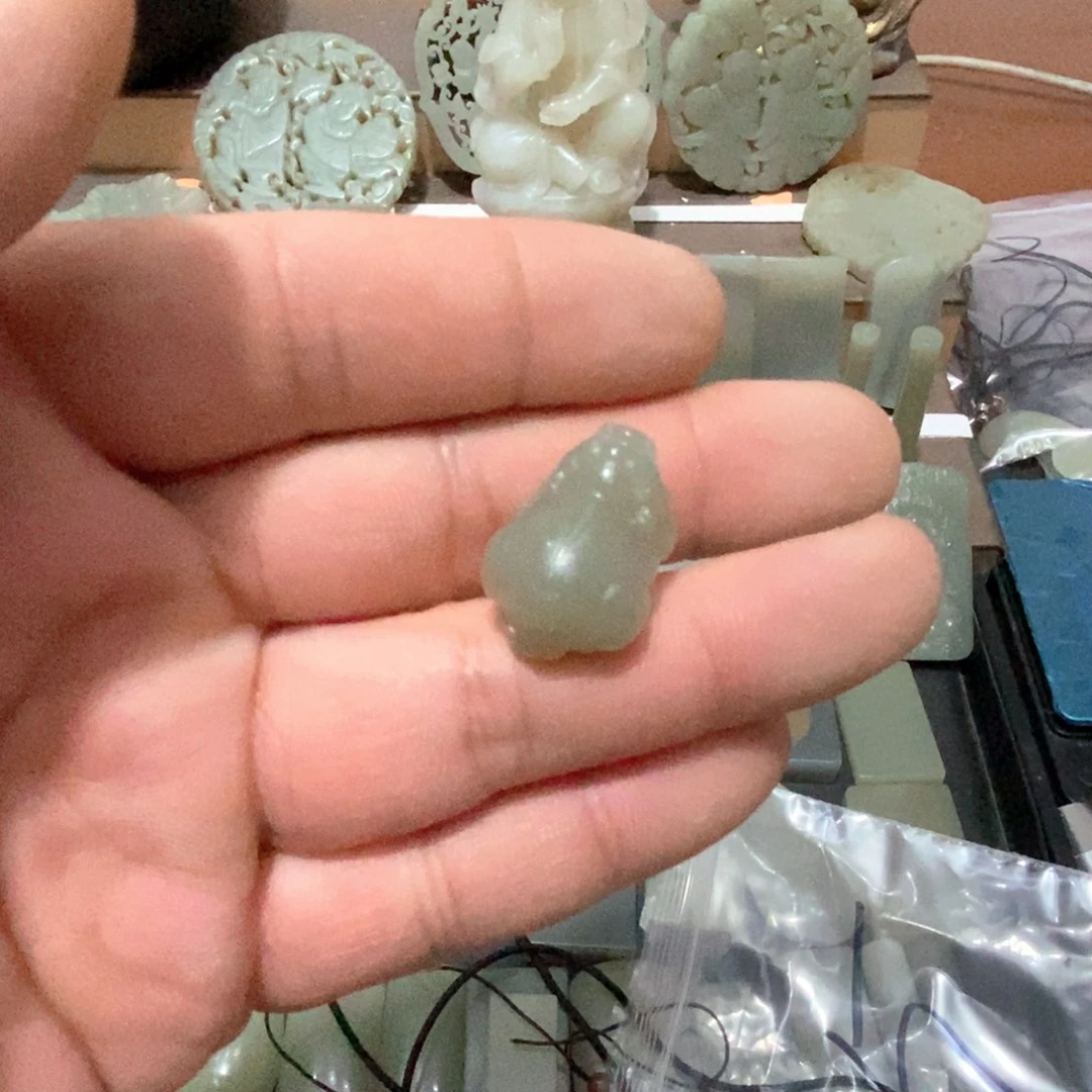 和田玉未镶嵌颈饰平*5