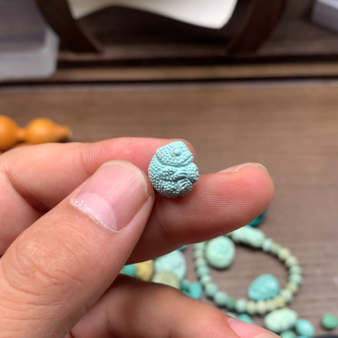 未镶嵌绿松石雕刻