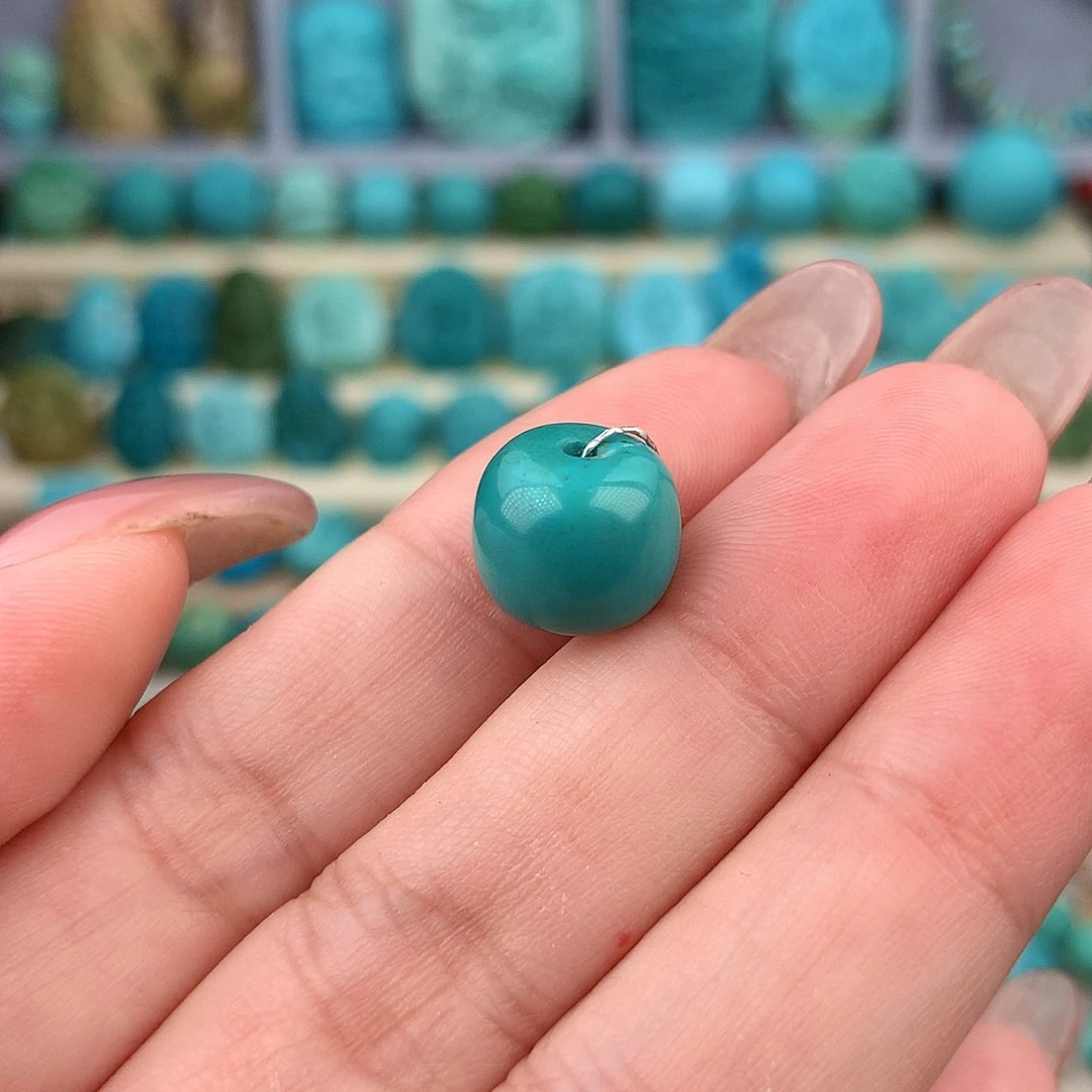 未镶嵌绿松石珠宝奇石