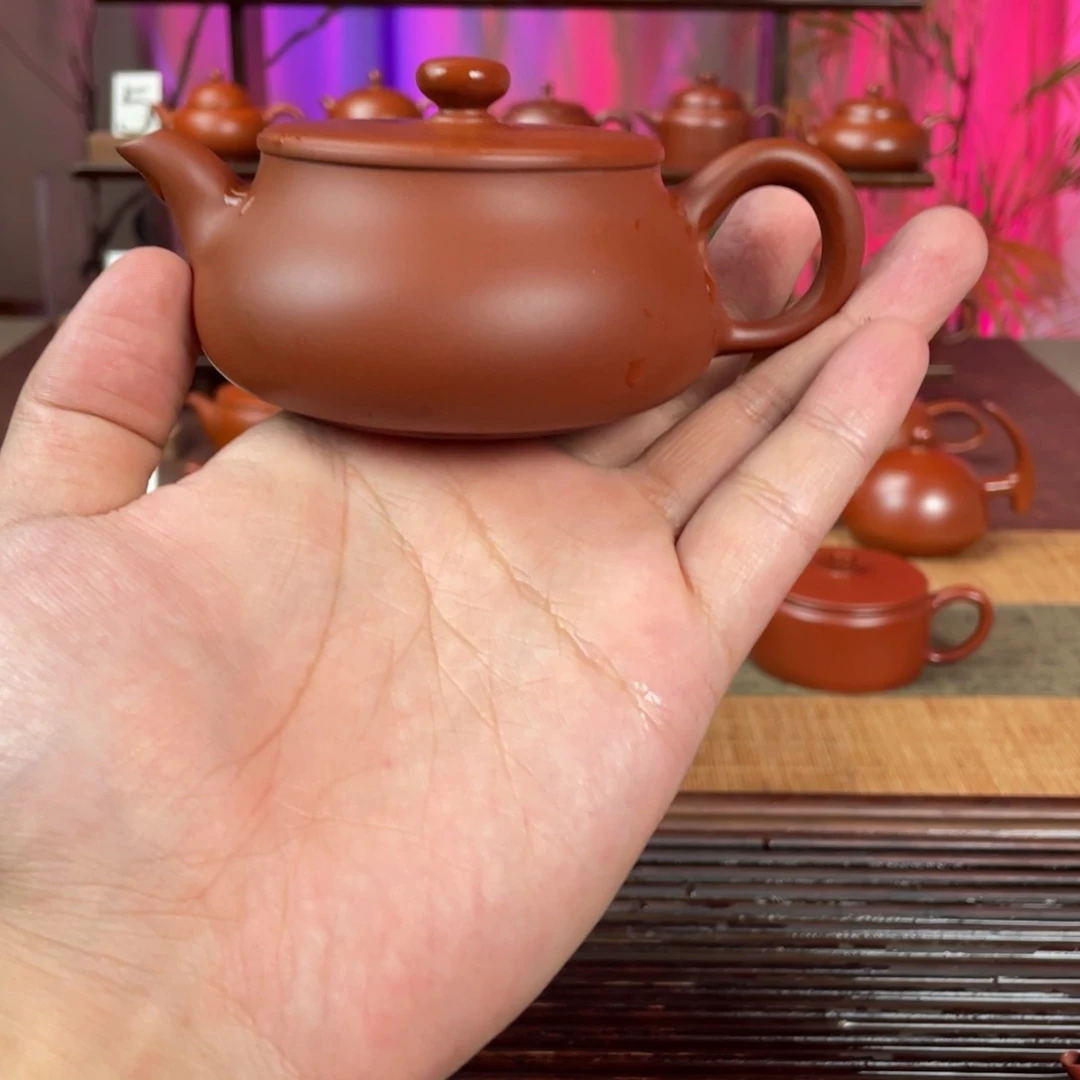 紫砂茶壶超薄明炉130cc