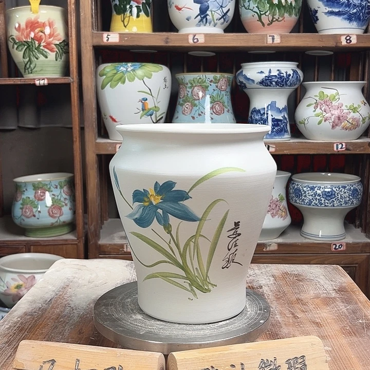 陶瓷小脚玉兰陶瓷陶瓷陶瓷