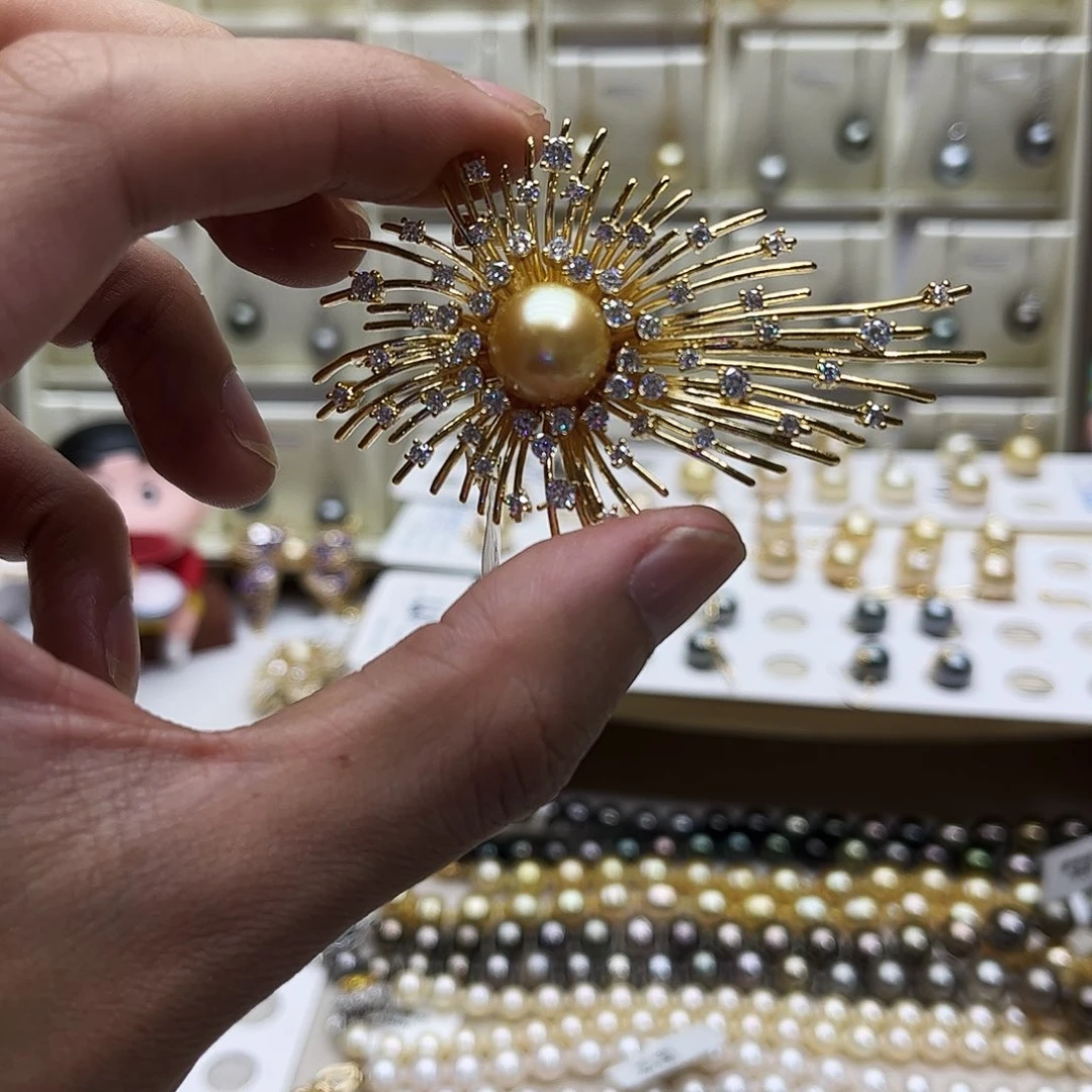 胸饰海水珍珠未镶嵌