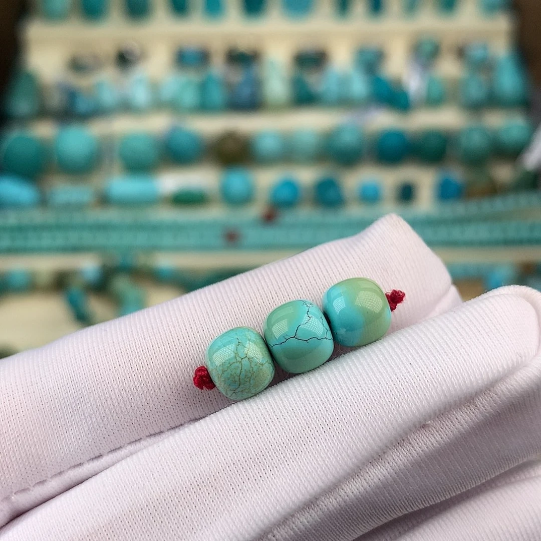 绿松石未镶嵌珠宝奇石7.5-7