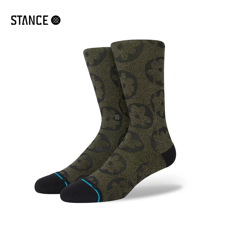 STANCE555潮流休闲时尚透气吸汗舒适百搭中筒袜