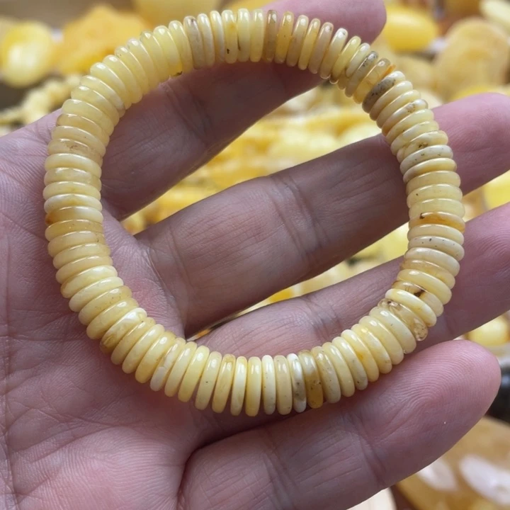 蜜蜡手串未镶嵌手串