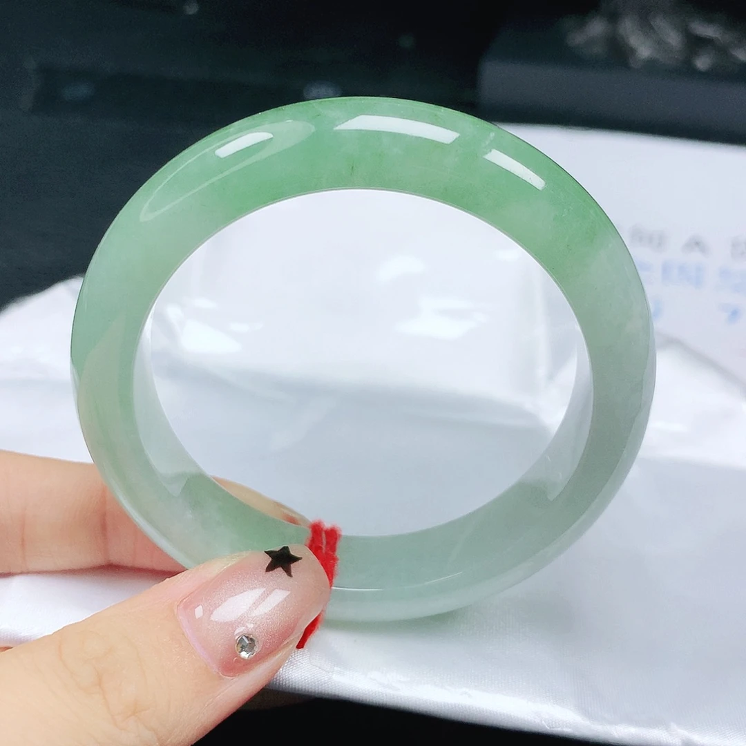 翡翠手镯未镶嵌翡翠53.6