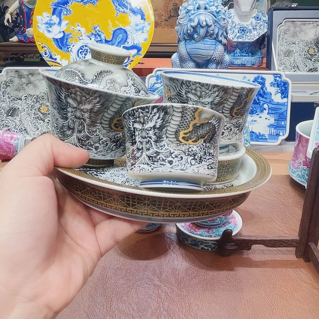 摆件景德镇陶瓷研究所工作期间