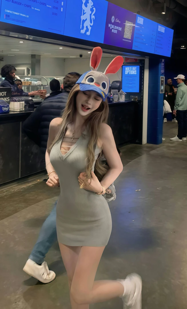 2025夏季新款性感辣妹气质修身V领镂空针织无袖连衣裙女显瘦短裙