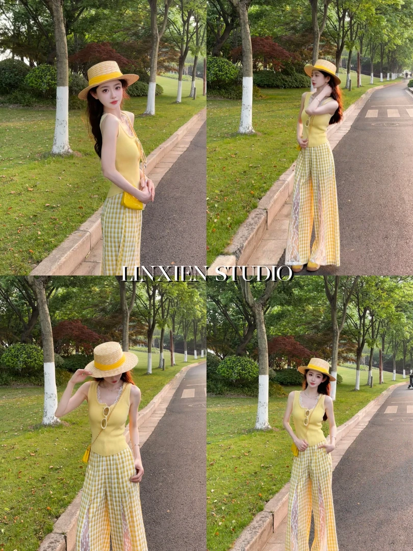 西恩定制●【炫彩夏日】夏季休闲气质百搭洋气设计感背心JJC5BX2268