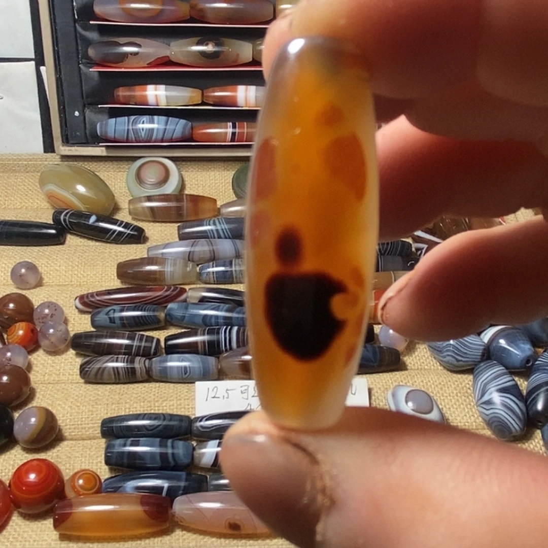 玛瑙/玉髓合金颈饰