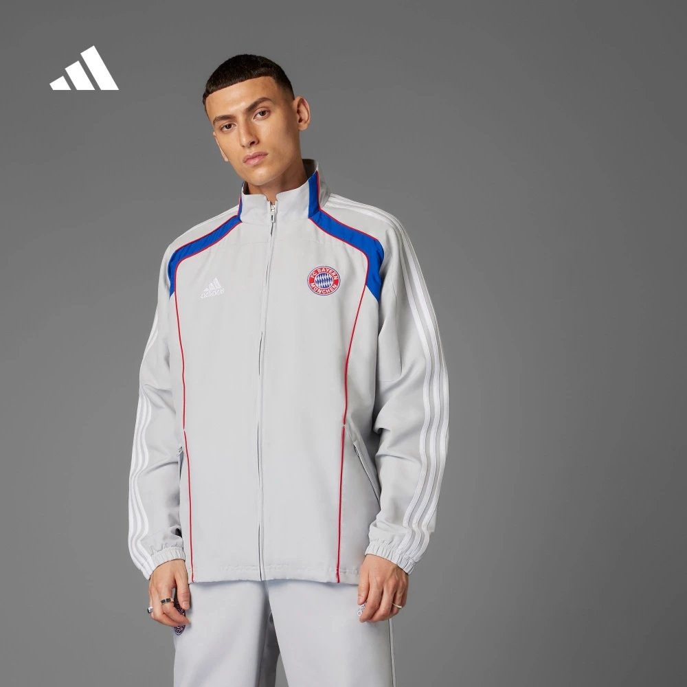 adidas/阿迪达斯男子拜仁慕尼黑足球夹克外套JF0592