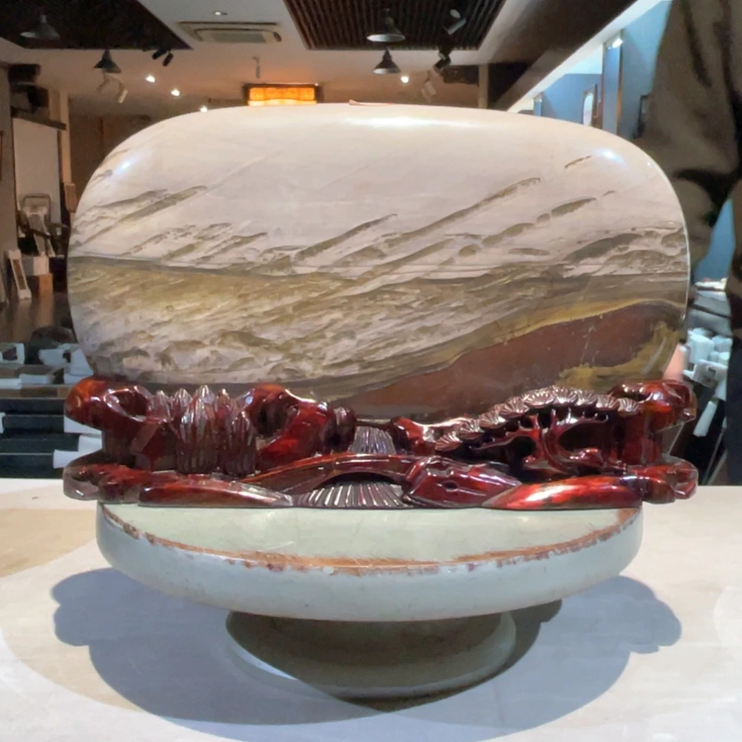 彩石三峡清江画面石41/25/4