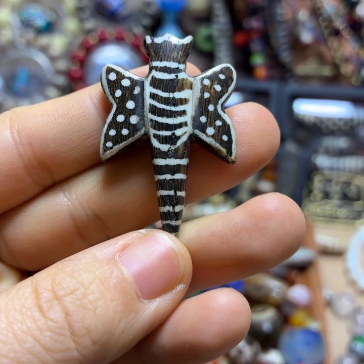 高瓷玉化邦迪克蜻蜓