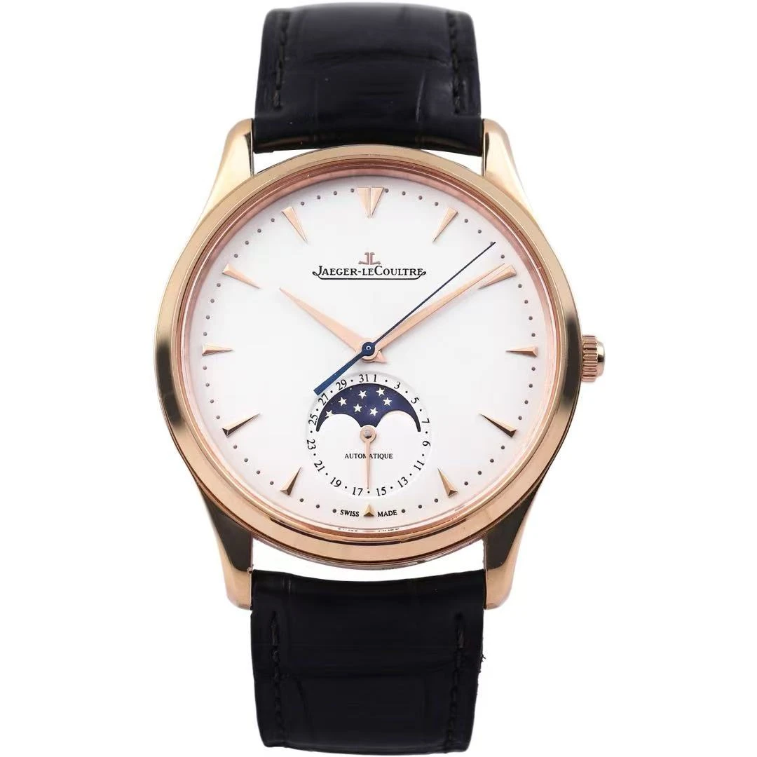 99新 Jaeger-LeCoultre/积家 光头/大师1362520/39mm/18年全套