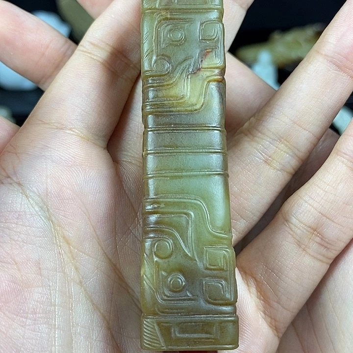 和田玉未镶嵌挂件永*