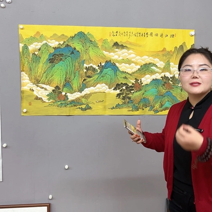 国画中美老师国画作品