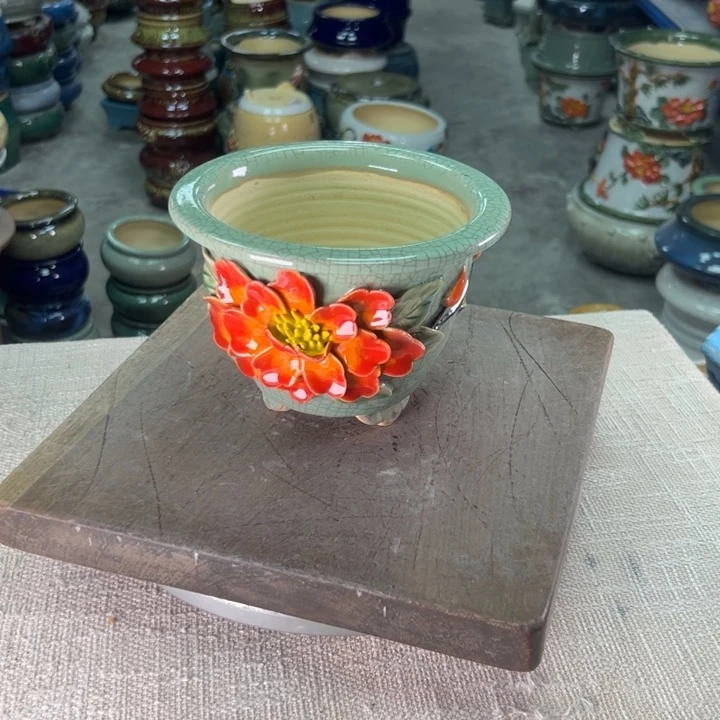 泳坤堂石湾盆陶瓷