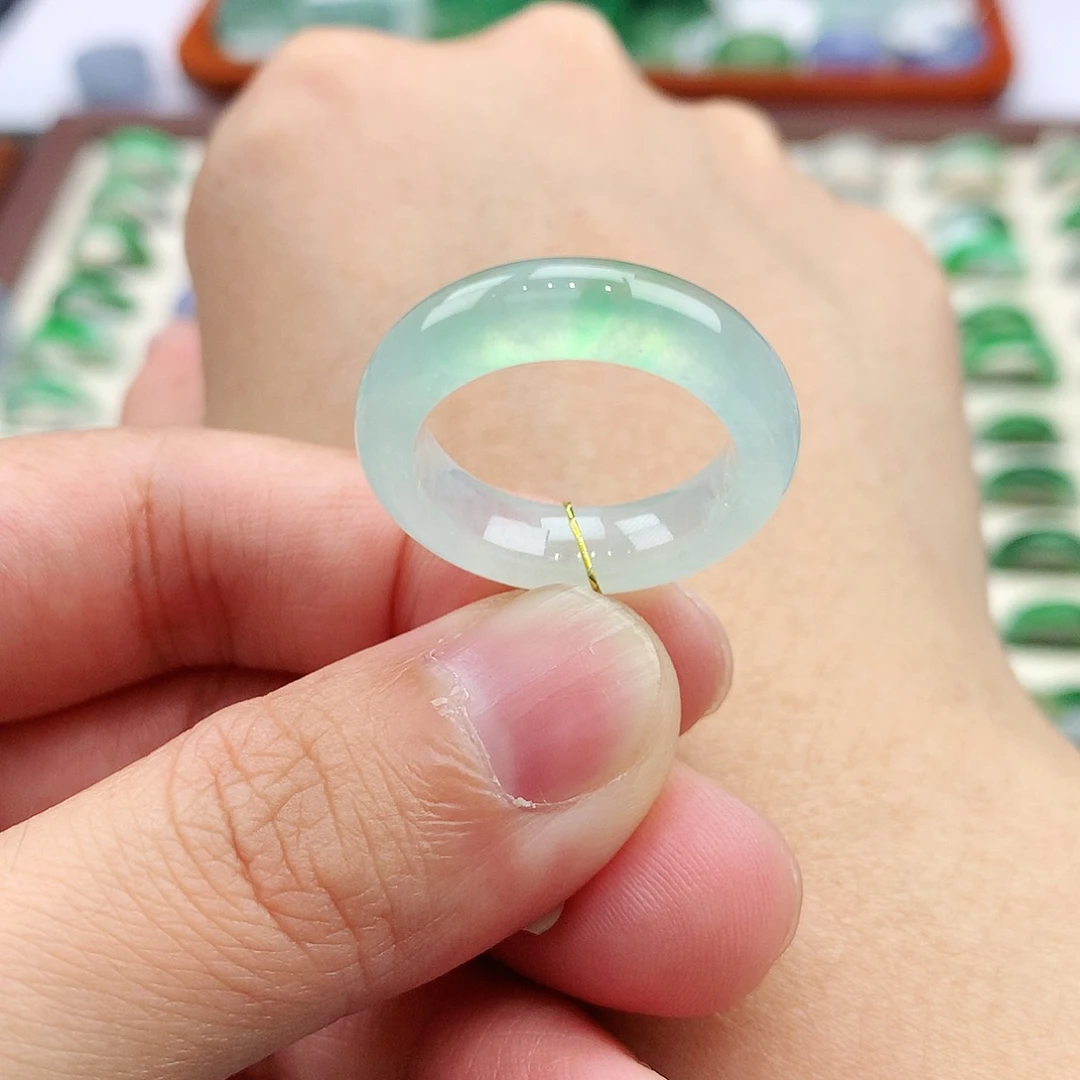 翡翠戒指未镶嵌16号