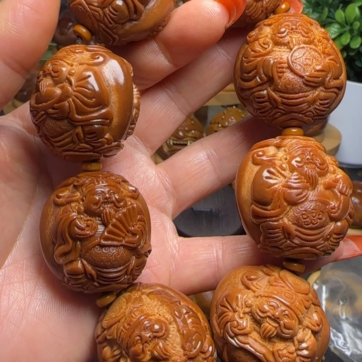 橄榄核手串/手链龙财3.23手持