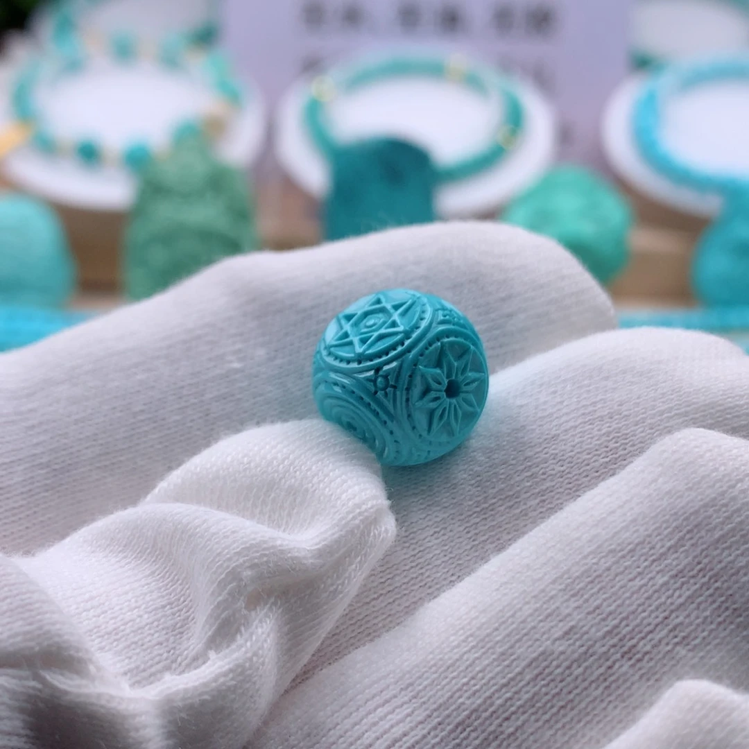 绿松石六方未镶嵌