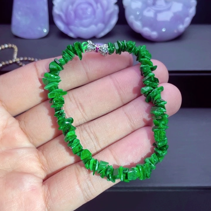 翡翠未镶嵌手串手串