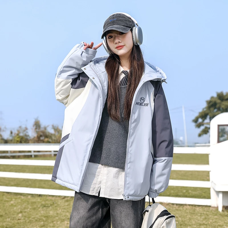 【优蜜屋】连帽加绒外套241212