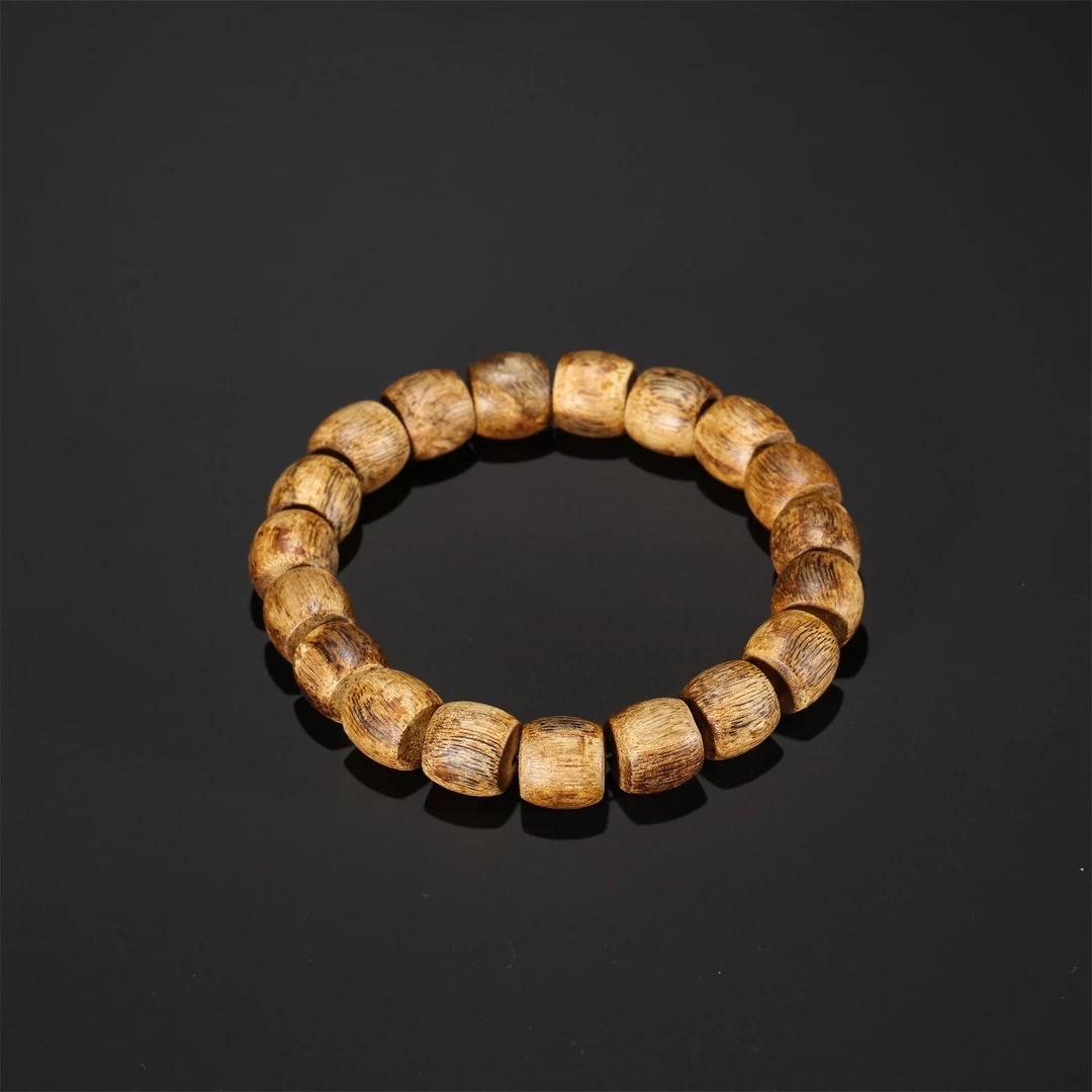 0312、 海南白棋手串（附检测证书）【“天香茄楠”沉香三拍卖】