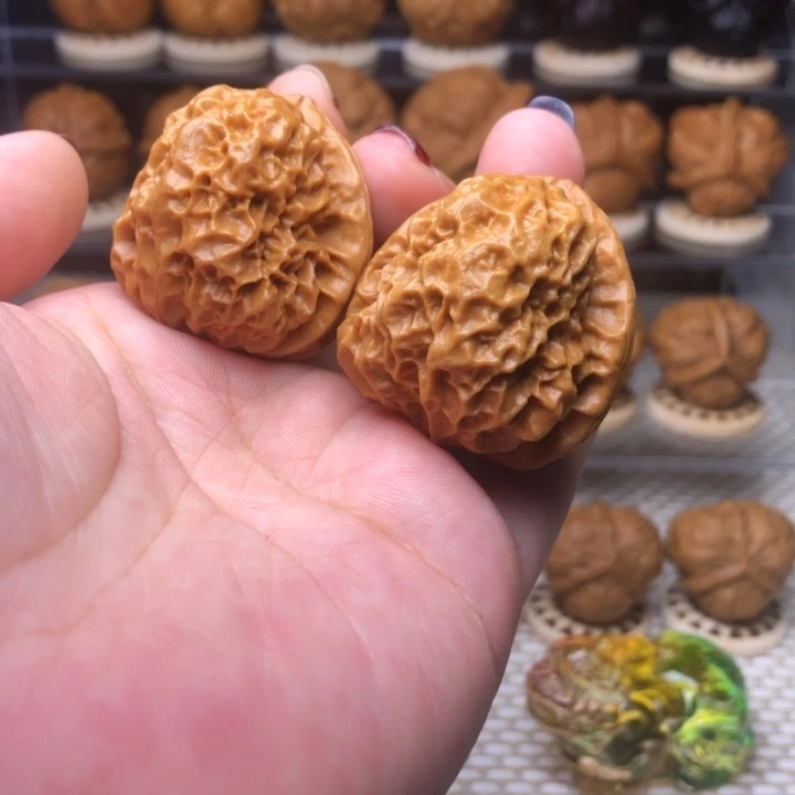 文玩核桃把件2碧波金蟾37尺