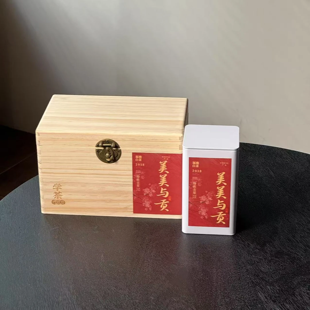 [学茶严选]2018年-美美与贡（贡眉）特级50g /250g-福鼎白茶