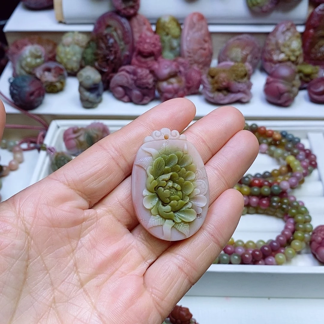 玛瑙/玉髓盐源玛瑙未镶嵌快***6